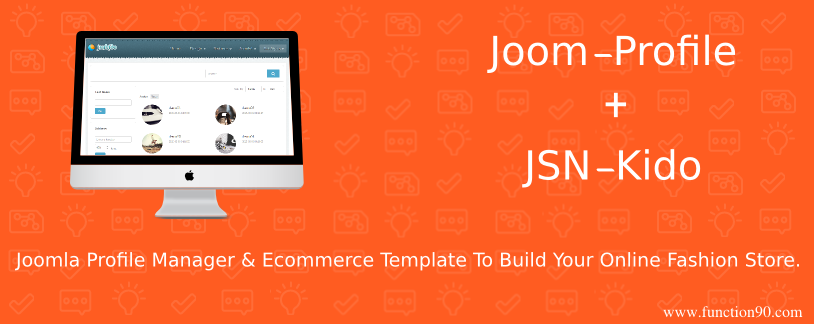 JSN-Kido and Joom-Profile Integration to build online fashion store