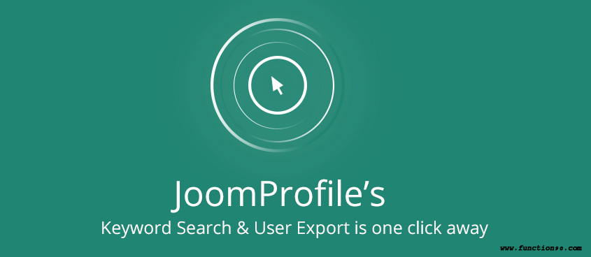 Keyword Search and User Export in Joomla